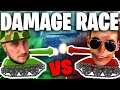 World of Tanks/ DAMAGE RACE ► Mike VS NewMan