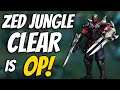 ZED JUNGLE IS OP! | Updated Zed Jungle Clear Guide - Season 11 League of Legends Patch 11.19