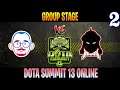 5Men vs Khan Game 2 | Bo3 | Group Stage DOTA Summit 13 Europe/CIS | DOTA 2 LIVE