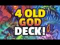ALL 4 Old Gods In One Deck!? | Quad Old God Druid! | Darkmoon Faire