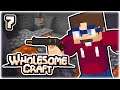 BACK TO THE MINES... WITH A GUN!! | Let's Play Minecraft (Modded) | Part 7 | WholesomeCraft Server