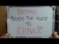 BATMAN Bends the Knee to CHINA!!