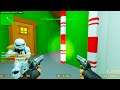 Counter Strike Source - Zombie Escape Mod online gameplay on ze_christmas map