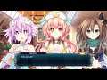 Cyberdimension Neptunia: 4 Goddesses Online - Compa and Nep making the Purification Arrow