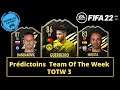 FIFA 22 Prédictions Team Of The Week 3 Handanovic , guerreiro , iniesta ( PS5 )