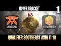 Fnatic vs OB Neon Game 1 | Bo3 | Upper Bracket Qualifier The International TI10 Southeast Asia