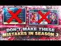 MAKE SURE YOU DONT MAKE THESE MISTAKES AND IN SEASON 3 OF NBA 2K22 MYTEAM