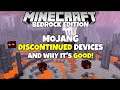 Mojang Is Discontinuing Old Devices, And What It Means For The Future Of Minecraft Bedrock