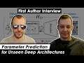 Parameter Prediction for Unseen Deep Architectures (w/ First Author Boris Knyazev)