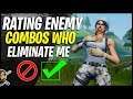 RATING Combos of Enemies Who ELIMINATE Me in Fortnite!