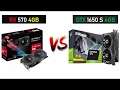 RX 570 vs GTX 1650 Super - i5 9400F - Gaming Comparisons