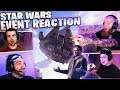 STREAMERS REACT TO STAR WARS FORTNITE EVENT!! FT. NICKMERCS, DRLUPO, COURAGEJD & CLOAKZY