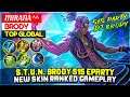 S.T.U.N. Brody 515 Eparty, New Skin Ranked Gameplay [ Top Global Brody ] MIRANA ^^ - Mobile Legends
