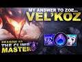 VEL'KOZ IS MY ANSWER TO ZOE! - Climb to Master Season 10 | League of Legends