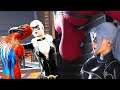 All Spider Man Black Cat Romance/KISS Scenes In Video Games