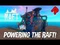 BUILDING AN ENGINE to sail to Balboa Island! | RAFT First Chapter gameplay ep 3
