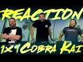 Cobra Kai 1x9 REACTION!! "Different but Same"