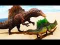Espinossauro Gigante! Pterodactyl Amigável? Praia dos Giganotossauros | The Beasts of 9500 | (PT/BR)