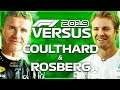 F1 VS David Coulthard, Nico Rosberg & Robert Doornbos! #ChallengeHeinekenLegends