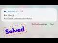 Fix facebook authentication failed | Problem Fixed