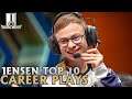 Jensen Top 10 Career Plays | Lol esports