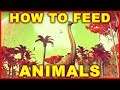 No Man's Sky: How to Feed Animals & Make Bait to Tame Them