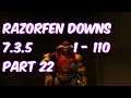 RAZORFEN DOWNS - 7.3.5 Alliance Shaman Leveling 1 -110 Part 22 - WoW Legion