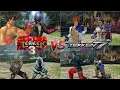 Tekken 3 EMBU re-created in Tekken 7 | All Comparison Side by Side, with Green Screen