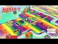 What if there was a Rainbow World in Super Mario 3D World?