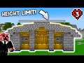 Building at *HEIGHT LIMIT!* | Minecraft Ultra Hardcore Survival Episode 3 (Minecraft Survival)