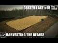 Harvesting Soybeans & Sowing Crops - Crater Lake #15 Farming Simulator 19 Timelapse