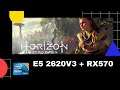 Horizon Zero Dawn - XEON E5 2620v3 + RX570 SAPPHIRE