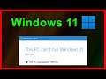 How to fix "The PC must support TPM 2.0" error in Windows 11 setup