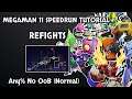 Megaman 11 any% Normal (No OoB) speedrun tutorial - Wily 3 (Refights)