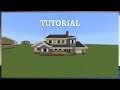 Minecraft Tutorial: How To Make A Suburban House #55!