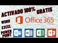 Office 365 2019 Word - Excel - Power Point 100% Activado Licencia oficial en español