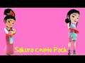 (REQUESTED) Subway Surfers Sakura Couple Pack | Mimi and Ming
