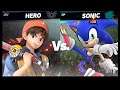 Super Smash Bros Ultimate Amiibo Fights   Request #5947 Hero vs Sonic