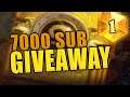 7000 SUBSCRIBER GIVEAWAY!! FREE PACKS! | ASHES OF OUTLANDS PACKS | HEARTHSTONE