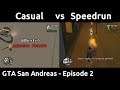 Casual VS Speedrun in GTA San Andreas #2 - Skipping Rockstar's Minigames