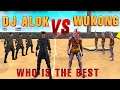 Dj Alok Vs Wukong | who is the best 😍 4 Vs 4 Best Clash Squad Match - Garena Free Fire