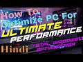 🔧 How to Optimize Windows 11 For GAMING & Performance in 2021 The Ultimate GUIDE In HINDI