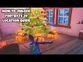 How To Unlock Fortbyte 29 Location Guide | Found Underneath The Tree In Crackshot's Cabin