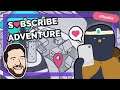 SOCIAL MEDIA THEMED MOBILE RPG | Let's Play Subscribe to My Adventure | Graeme Games