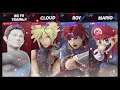 Super Smash Bros Ultimate Amiibo Fights – Request #15330 Wii Fit & Cloud vs Roy & Mario