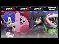 Super Smash Bros Ultimate Amiibo Fights – Request #15762 Sonic & Kirby vs Joker & Plant