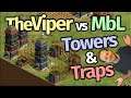 TheViper vs MbL! Towers & Traps!