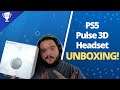 Unboxing PlayStation PULSE 3D Wireless Headset PS5 l First Impressions
