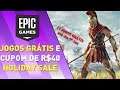 12 JOGOS GRÁTIS E CUPOM COM R$40 DE DESCONTO - Holiday Sale na Epic Games Store