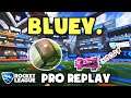bluey. Pro Ranked 3v3 POV #120 - Rocket League Replays